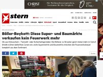 Bild zum Artikel: Silvesterknallerei: Böller-Boykott - erste Edekas und Baumärkte verkaufen kein Feuerwerk mehr