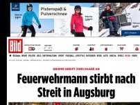 Bild zum Artikel: Gruppe greift Opfer an - Mann stirbt nach Streit in Augsburg