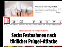 Bild zum Artikel: Feuerwehrmann in Augsburg erschlagen - Polizei nimmt Verdächtigen fest