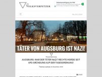 Bild zum Artikel: Augsburg: Täter war Nazi! Rechte Morde seit AfD-Gründung auf der Tagesordnung!