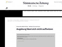 Bild zum Artikel: Meinung am Mittag: Getöter Feuerwehrmann: Augsburg lässt sich nicht verhetzen