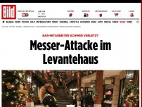 Bild zum Artikel: Bar-Mitarbeiter verletzt - Messer-Attacke im Levantehaus