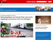 Bild zum Artikel: Staatsanwaltschaft Duisburg - Bahn-Angriff in Voerde: Keine Anklage wegen Mordes, aber Psychiatrie-Unterbringung