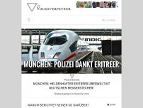 Bild zum Artikel: München: Heldenhafter Eritreer überwältigt deutschen Messerstecher!