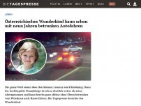Bild zum Artikel: Österreichisches Wunderkind kann schon mit neun Jahren betrunken Autofahren