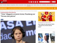 Bild zum Artikel: Auszeichnung für Klima-Aktivistin - 'Time'-Magazin ernennt Greta Thunberg zur 'Person des Jahres'