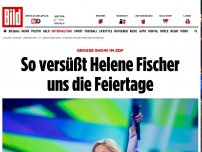 Bild zum Artikel: Große Show im ZDF - So versüßt Helene Fischer uns die Feiertage