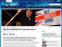 Bild zum Artikel: Wahl in Großbritannien: Johnsons Konservative gewinnen laut BBC-Prognose absolute Mehrheit