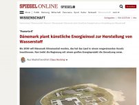 Bild zum Artikel: 'Power-to-X': Dänemark plant künstliche Energie-Insel zur Herstellung von Wasserstoff