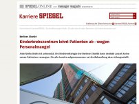 Bild zum Artikel: Berliner Charité: Kinderkrebszentrum lehnt Patienten ab - wegen Personalmangel
