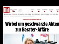 Bild zum Artikel: Verteidigungsministerium - Wirbel um geschwärzte Akten zur Berater-Affäre