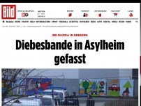 Bild zum Artikel: Bei Razzia in Dresden - Diebesbande im Asylheim gefasst