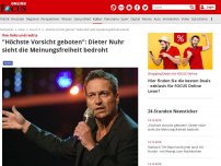 Bild zum Artikel: Von links und rechts - 'Höchste Vorsicht geboten': Dieter Nuhr sieht die Meinungsfreiheit bedroht