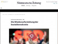 Bild zum Artikel: SPD: Die Wiederauferstehung der Sozialdemokratie