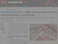 Bild zum Artikel: Billa verkauft bald nur noch österreichisches Frischfleisch