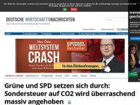 Bild zum Artikel: Grüne und SPD setzen sich durch: Sondersteuer auf CO2 wird überraschend massiv angehoben