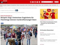 Bild zum Artikel: Globes Flüchtlingsforum - Deutschland soll Erfolgsmodelle bei Integration anderen Ländern mitteilen