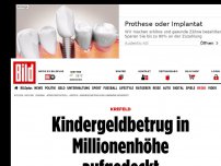 Bild zum Artikel: Krefeld (NRW) - Massiver Kindergeldbetrug aufgedeckt