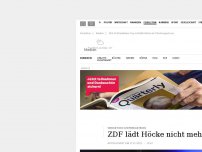 Bild zum Artikel: Verdikt des ZDF-Chefredakteurs Peter Frey: ZDF lädt Höcke nicht mehr ein