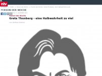 Bild zum Artikel: Person der Woche: Greta Thunberg - eine Halbwahrheit zu viel