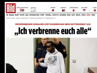 Bild zum Artikel: Somalier löst Massenpanik aus - „Ich verbrenne euch alle“