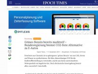 Bild zum Artikel: Grünes Benzin bereits marktreif – CO2-freie Alternative zu E-Autos mit fragwürdiger Umweltbilanz