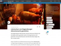 Bild zum Artikel: Lämmchen von Regensburger Adventsmarkt gestohlen