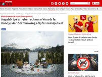 Bild zum Artikel: Möglicherweise Absturz-Videos gelöscht - Handys der Germanwings-Opfern manipuliert: Was wollen die Ermittler verheimlichen?