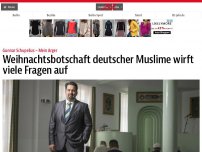 Bild zum Artikel: Weihnachtsbotschaft deutscher Muslime wirft viele Fragen auf