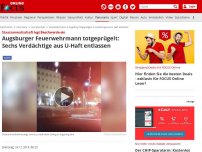 Bild zum Artikel: Fall in Augsburg - Feuerwehrmann totgeprügelt: Sechs Verdächtige aus U-Haft entlassen