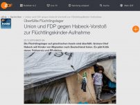 Bild zum Artikel: Union und FDP gegen Habeck-Vorstoß zur Flüchtlingskinder-Aufnahme