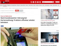 Bild zum Artikel: Köln - Chaos vor Weihnachten: Offenbar bundesweit: Störung bei Kartenzahlung mit EC und Visa