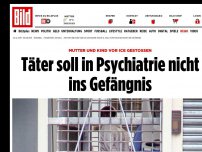 Bild zum Artikel: Mutter und Kind vor ICE gestoßen - Täter soll in Psychiatrie nicht ins Gefängnis