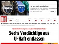 Bild zum Artikel: Feuerwehrmann (†49) in Augsburg tot geprügelt - Sechs Verdächtige aus U-Haft entlassen