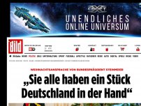 Bild zum Artikel: Bundespräsident Steinmeier - „Sie alle haben ein Stück Deutschland in der Hand“