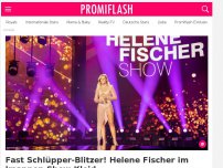 Bild zum Artikel: Fast Schlüpper-Blitzer! Helene Fischer im knappen Show-Kleid