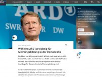 Bild zum Artikel: Wilhelm: ARD ist wichtig für Meinungsbildung in der Demokratie