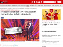 Bild zum Artikel: Shitstorm nach ZDF-Weihnachtsshow - „Doppelmoral at it’s best“: Fans verübeln Helene Fischer Auftritt mit Gabalier