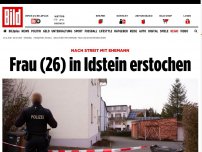 Bild zum Artikel: Nach Streit mit Ehemann - Frau (26) in Idstein erstochen