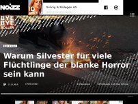 Bild zum Artikel: Warum Silvester für viele Flüchtlinge der blanke Horror sein kann