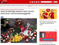Bild zum Artikel: Tödliche Attacke auf Feuerwehrmann in Augsburg - Sechs Verdächtige sind wieder in Haft