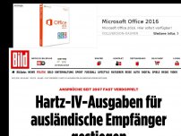 Bild zum Artikel: Ansprüche fast verdoppelt - Höhere Hartz IV-Ausgaben für ausländische Bezieher