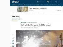 Bild zum Artikel: Mehrheit der Deutschen für Böllerverbot