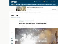 Bild zum Artikel: Mehrheit der Deutschen für Böllerverbot