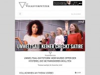 Bild zum Artikel: Umweltsau-Shitstorm: WDR wurde Opfer der Hysterie, die sie parodieren wollten