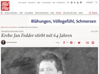 Bild zum Artikel: Völlig überraschend: Krebs: Jan Fedder stirbt mit 64 Jahren