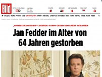 Bild zum Artikel: „Großstadtrevier“-Legende: Kampf gegen den Krebs verloren - Jan Fedder im Alter von 64 Jahren gestorben
