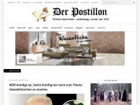 Bild zum Artikel: WDR kündigt an, Satire künftig nur noch zum Thema Gänseblümchen zu machen