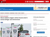 Bild zum Artikel: Hemmnisse bleiben - Neue Zahlen zeigen: Schon heute sind E-Autos billiger als Verbrenner