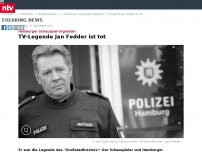 Bild zum Artikel: Hamburger Schauspiel-Urgestein: Schauspieler Jan Fedder ist tot